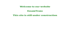Desktop Screenshot of essamtrans.com