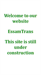 Mobile Screenshot of essamtrans.com